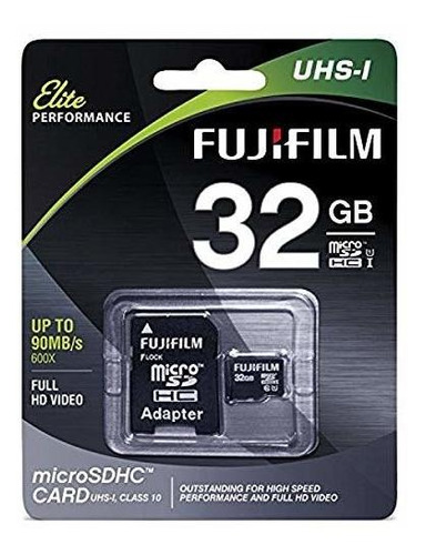 Fujifilm Elite 32 gb Memoria Flash Microsdhc Clase 10 uhs