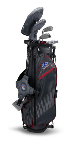 Imagen 2 de 3 de Set Junior Golf Us Kids Bordó 10-12 Años # 1 Mundo