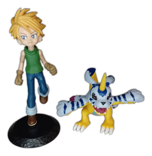 Figura Digimon Adventure Matt Y Gabumon 19cm