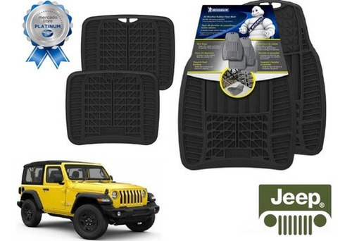 Tapetes 4pz Uso Rudo Jeep Wrangler Sport 2014 Michelin