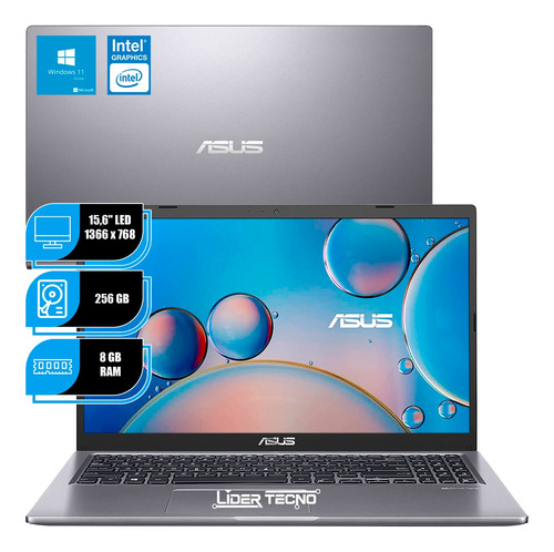 Notebook Asus 15.6  Core I3 8gb 256gb Rendimiento Superior