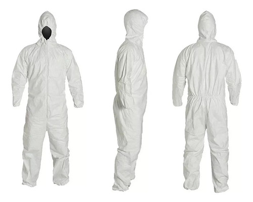 Traje Mameluco Impermeable Descartable Talle Xl - X 10 Unid