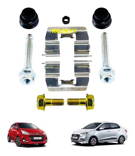 Kit Pernos Y Bujes Caliper Grand I10 Hyundai Alta Calidad®