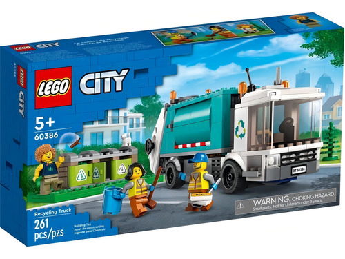 Kit De Construcción Lego City Camión De Reciclaje 60386