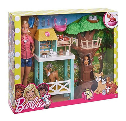 Juegos De Rescate Mattel, Barbie, Animales