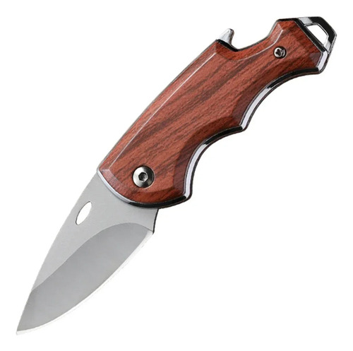 Cuchillo Plegable Edc Portátil Para Acampar Al Aire Libre, T