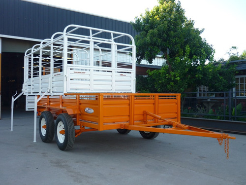 Imagen 5 de 15 de Acoplado Jaula Carro Trailer Vaquero 3 Mts 3 Tn Desmontable