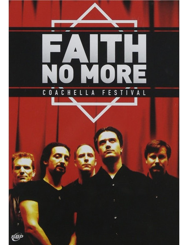 Dvd   Faith No More     Coachela Festival   Sellado