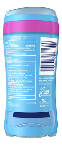 Antitranspirante Y Desodorante Sólido Lavanda 150 G Doble Fragancia