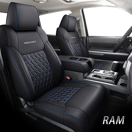 Huidasource Dodge Ram Asiento Cubiertas Full Set, Jwmzz