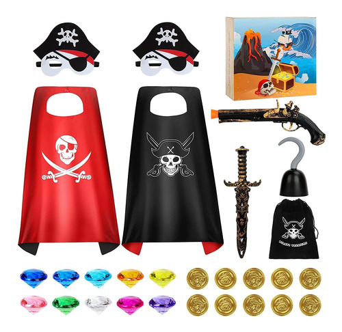 Disfraz De Pirata Para Niños Juego De Pirata Disfraces...