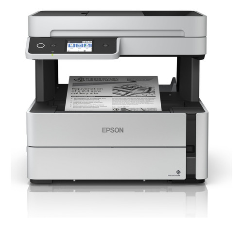 Impresora Epson Multifunción 4 En 1 Ecotank M3170 Wi-fi Byn
