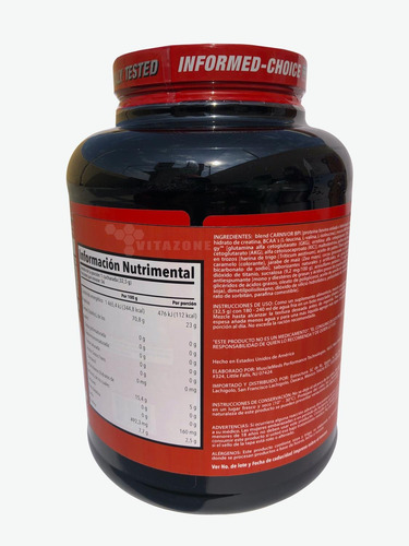Proteína Muscle Meds Carnivor 4 Lbs Sabor Cookies And Cream