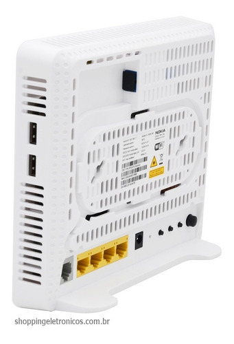 Imagem 4 de 4 de Onu Nokia G-140w-c Gpon 4ge Lan Com Wifi Dual-band 2.4g/5.8