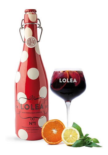 Imagen 3 de 4 de Pack 2x Sangría Lolea N°1 Española Premium Aperitivo