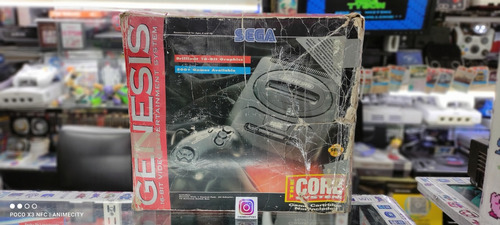Sega Genesis Version 2 En Caja 2 Controles 