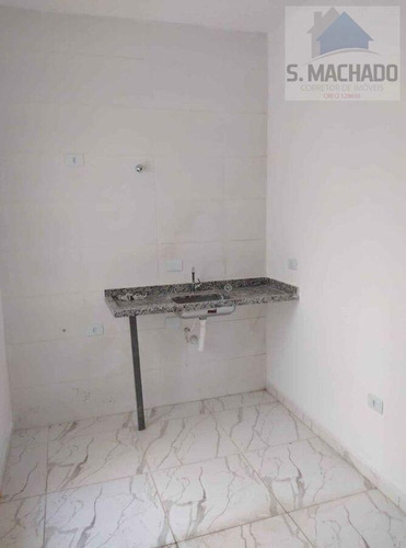 Imagem 4 de 12 de Apartamento Para Venda Em Santo André, Parque Oratório, 2 Dormitórios, 1 Suíte, 1 Banheiro, 1 Vaga - Ve2061_2-1247105