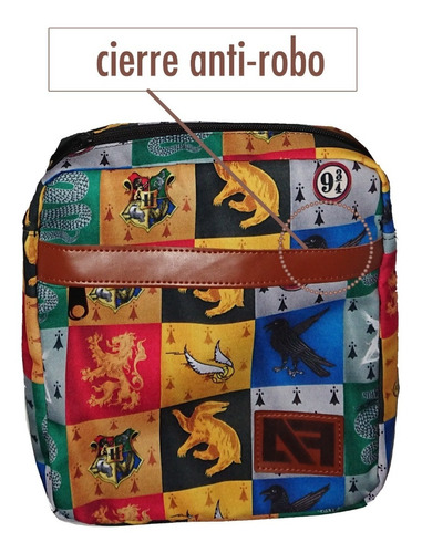 Mariconera Mochila Sling Cruzada Harry Potter