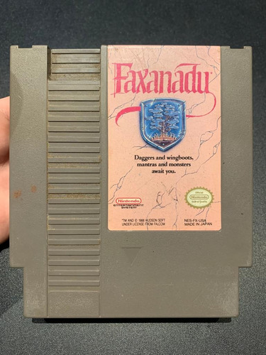Faxanadu Nintendo Nes Cartucho (Usado)