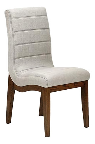 Silla Dinamarca - Barce Gravel Color de la estructura de la silla Nogal Color del asiento Gris