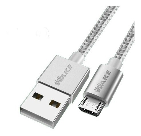 Cable Wake 15 Cm Color Gris Nylon Microsd 