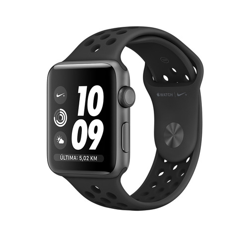 Relógio Apple Watch 42mm Séries 2 Preto Nike+ 100% Original