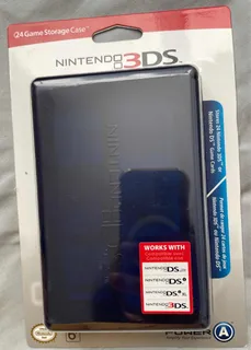 Case Para Cartuchos De Nintendo 3ds Original. Azul Marino