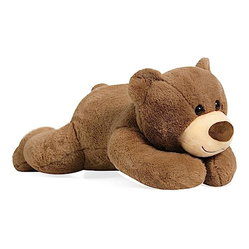 Weighted Stuffed Animals Brown Bear For Adults 3.5lbs 2...