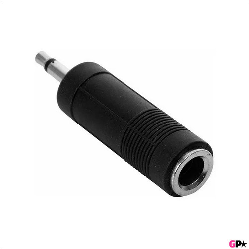 Adaptador Plug 6.5 Hembra A Miniplug 3.5 Macho Mono