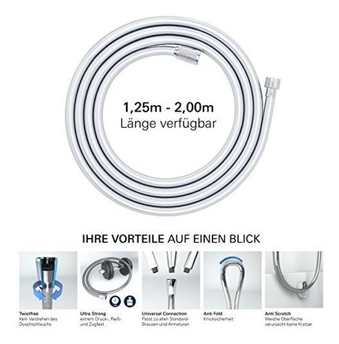 Sistema De Ducha Grohe 28139000 Relexaflex - Manguera De Met