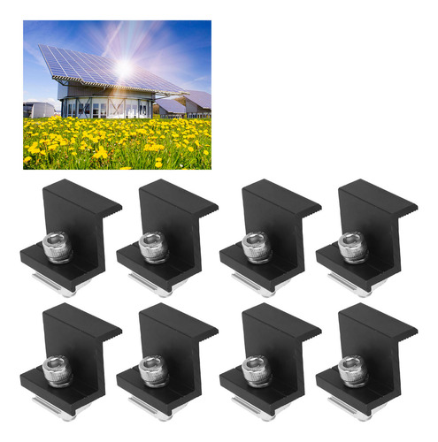 Abrazadera De Soporte En Z Para Panel Solar, 12 Piezas, Alea