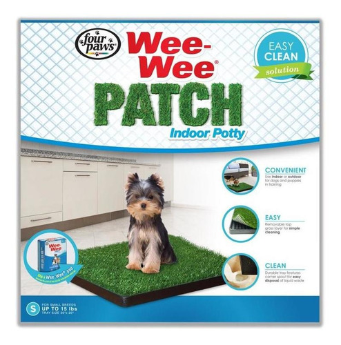 Wee Wee Patch S 20x20 Orinal Para Perros Bandeja Sanitária 