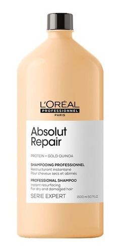 Loreal Professionel Shampoo Absolut Repair 1.5 Litros