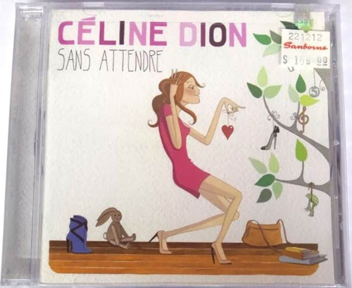 Céline Dion - Sans Attendre ( Cerrado ) Cd