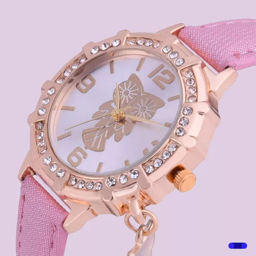 Reloj Pulsera Femenina de Cuarzo Colgante de Buho para Mujeres y Chicas a  la Moda – 24Joyas tienda de compra de relojes y joyas