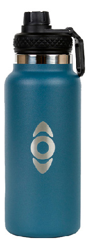 Botella Insulada Azul 1 Litro / Botella Agua Kano