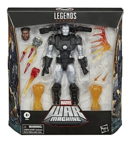 Figura Exclusiva De War Machine Marvel Legends - Original