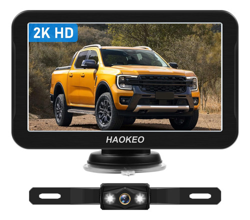Backup Camera Kit 7'' Hd Para Camiones Con Visin Nocturna