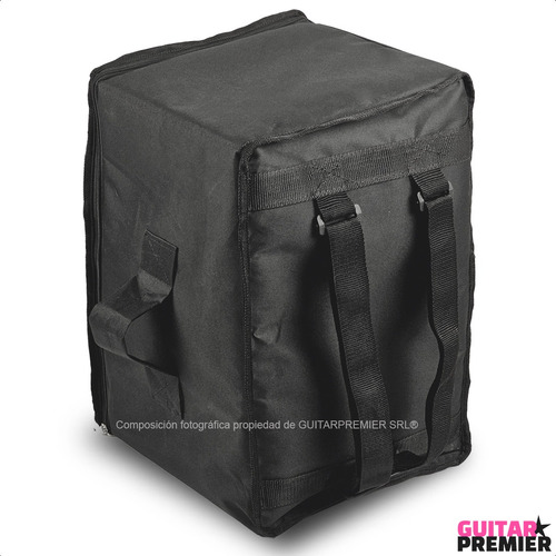 Funda Acolchada Cajon Peruano Flamenco Mochila Reforzada