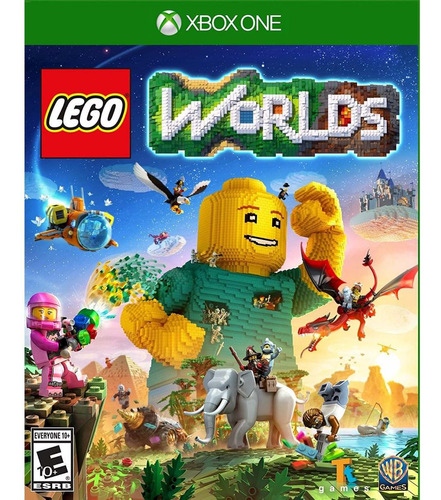 Jogo Lego Worlds Xbox One Midia Fisica Wb Games Tt Games