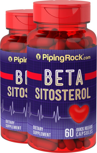 Beta-sitosterol , 60 Cápsulas De Liberación Rápida