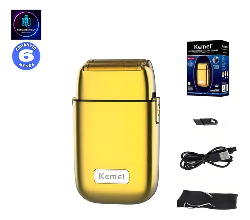 Afeitadora Kemei KM-TX1 dorada