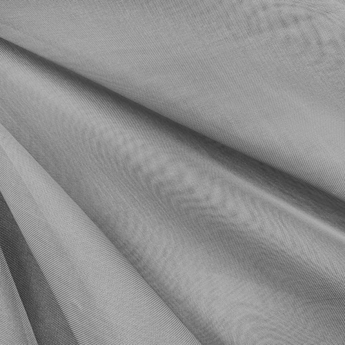 Tela Voile 1 Metro X 3,0 Ancho Ideal Cortinas Decoracion Gris Medio Liso