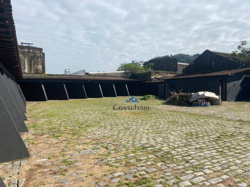 Imagem 6 de 20 de Terreno Comercial Para Alugar, 1980 M² Por R$ 18.000/mês - Vila Matias - Santos/sp - Te0046