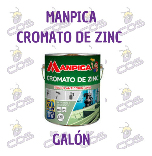 Manpica Cromato De Zinc Galon 