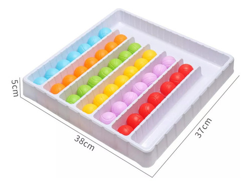 Colores Pelotas Juego Clasificación Sensorial De