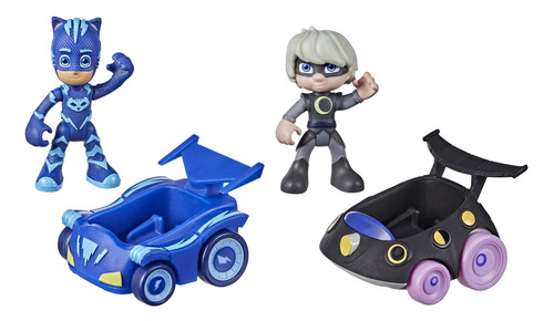 Pj Masks Catboy Vs Luna Girl Battle Racers Juguete Preescola