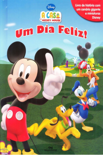 Mickey Um Dia Feliz!: Mickey Um Dia Feliz!, De Disney. Editora Melhoramentos, Capa Mole, Edição 1 Em Português