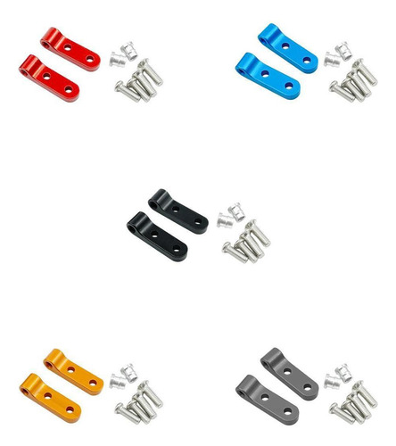 5 Pares De Soportes De Choque Traseros Para Wpl D12 D42 1/10