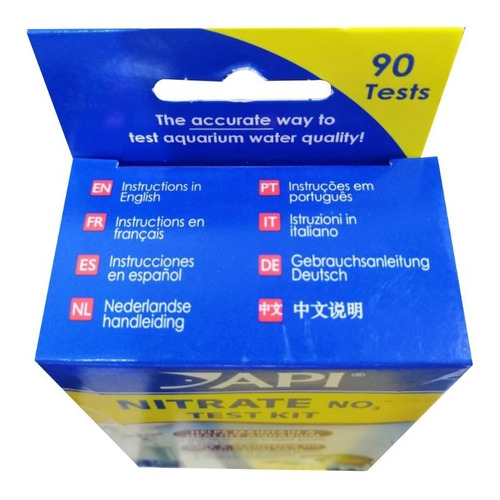 Api Kit Pruebas Ammonia Nh3/ Nh4 Test Kit 130 Test Acuario